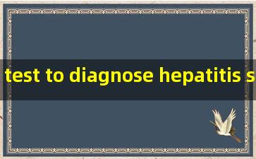test to diagnose hepatitis suppliers